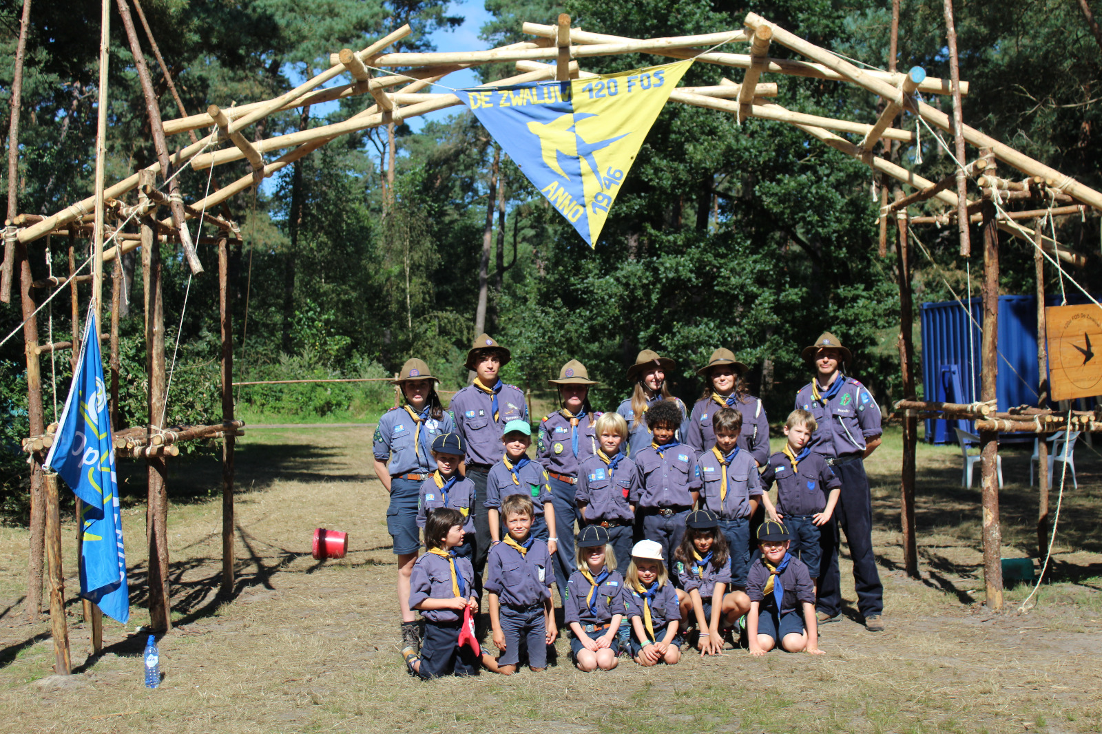 scouts de zwaluw teerpoten